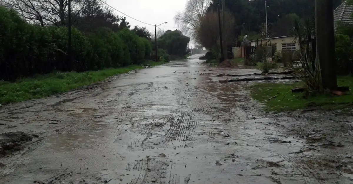 Temporal: “El estado de las calles está peor al que teníamos"