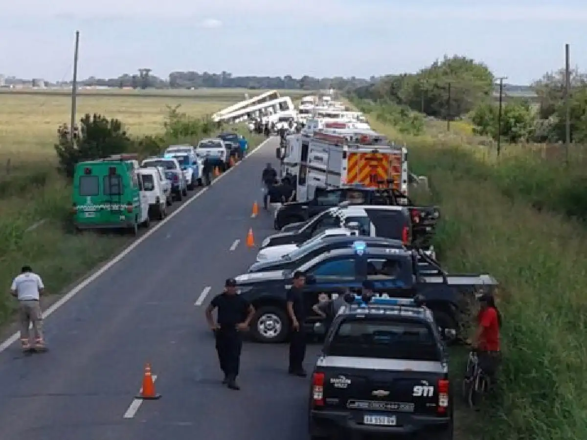 Santa Fe: choque entre colectivos deja diez muertos 