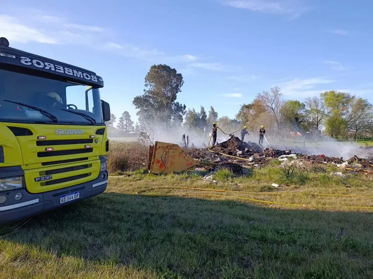 Crédito: Bomberos de Venado Tuerto.