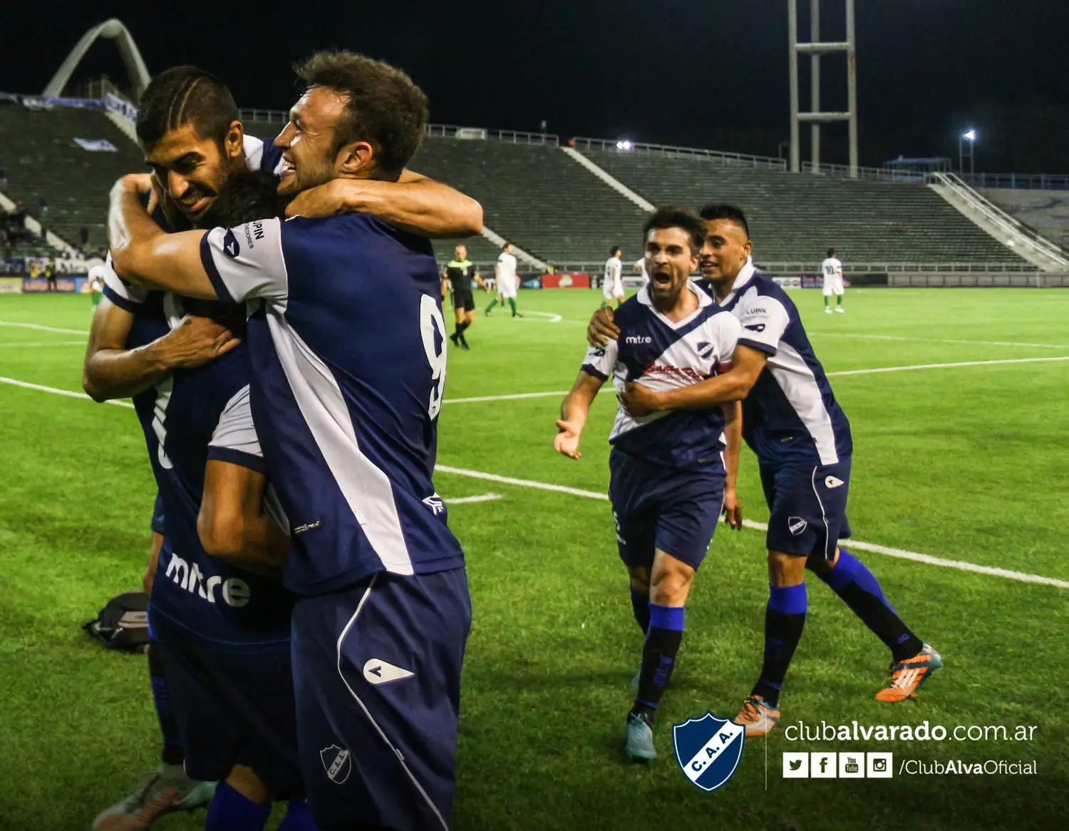 Alvarado clasificó como líder a la Copa Argentina