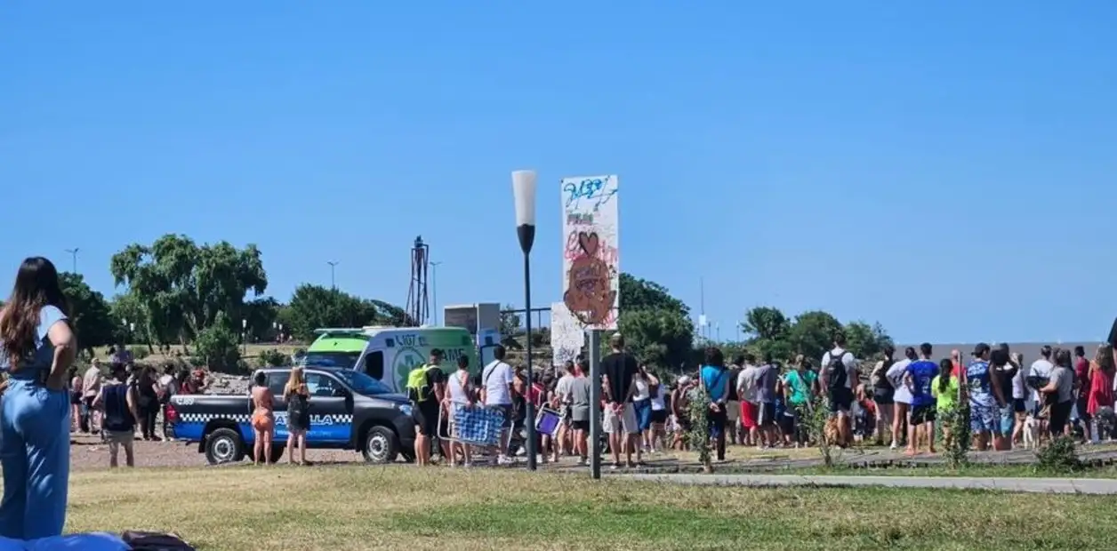 Ocurrió en el Paseo Costero, con acceso por la calle San Martín.