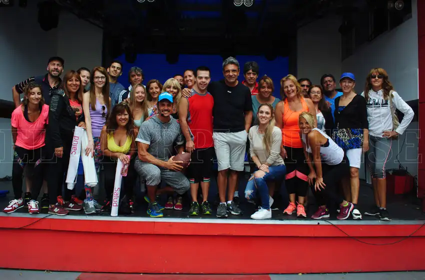 Concluyó el ciclo "Abs Like Sancho" en Espacio Clarín