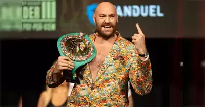 Tyson Fury anunció su retiro del boxeo profesional.