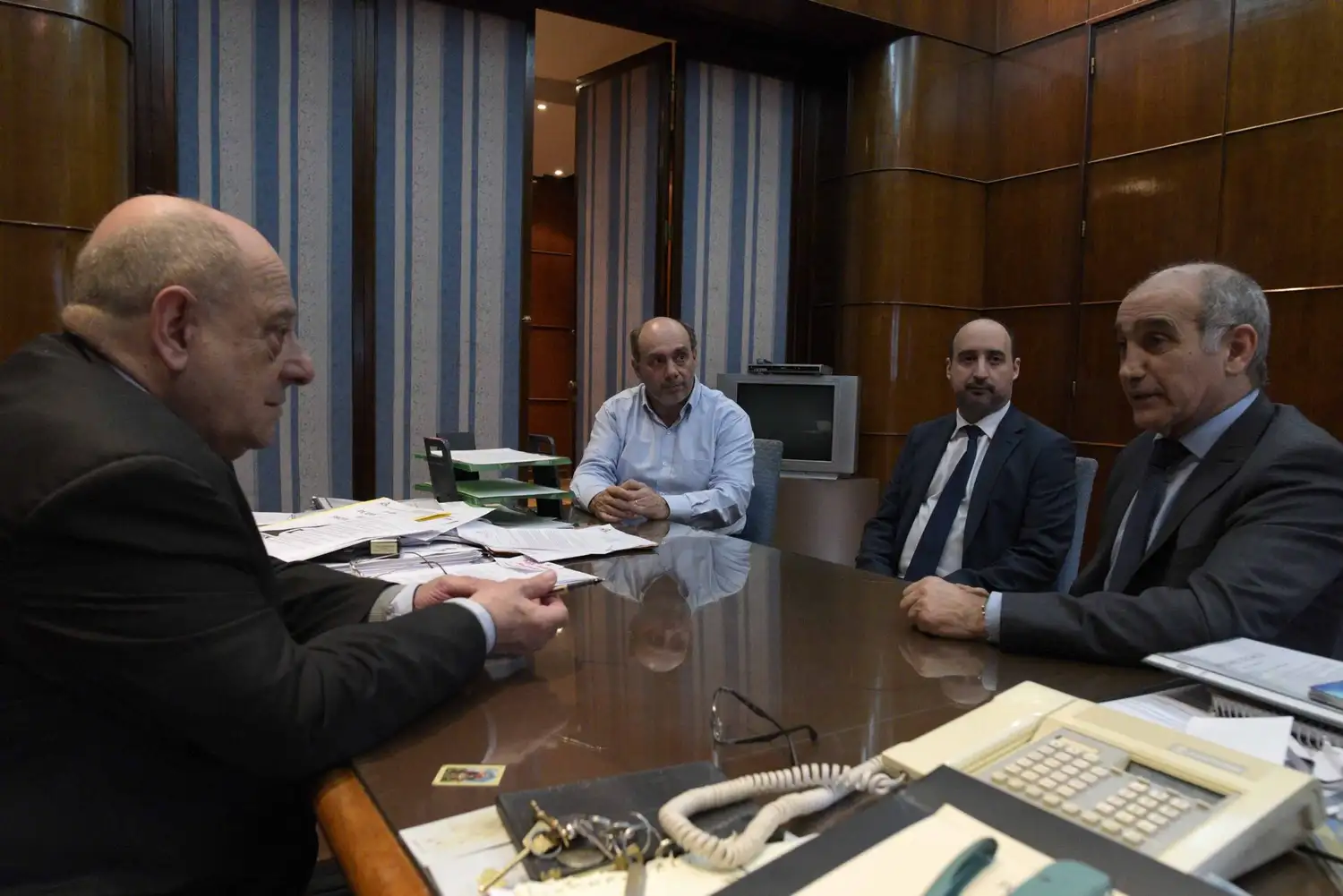 Arroyo se reunió con el vicegobernador bonaerense y repasaron obras