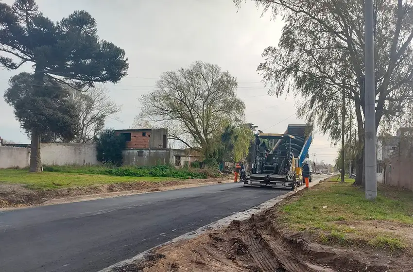 Cortes de tránsito por obras de cordón cuneta y construcción de badenes