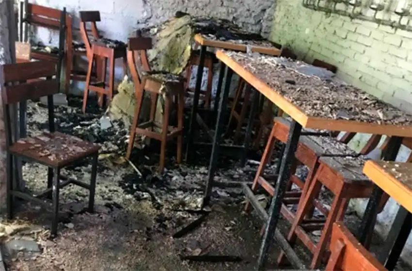 El lado B del incendio en "Los viejos Toldos"