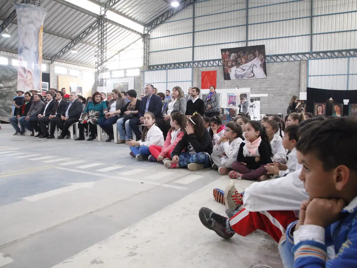 La muestra itinerante sobre Antonio Berni recibió la visita de la ministra de Cultura 