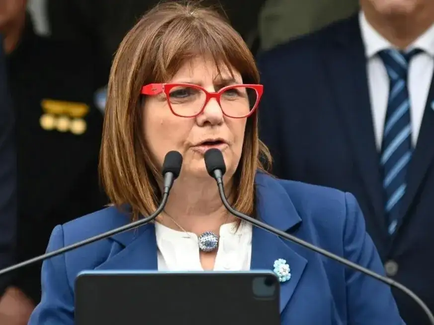 Patricia Bullrich anunció la medida tras una reunión en la Casa Rosada. Foto: Archivo