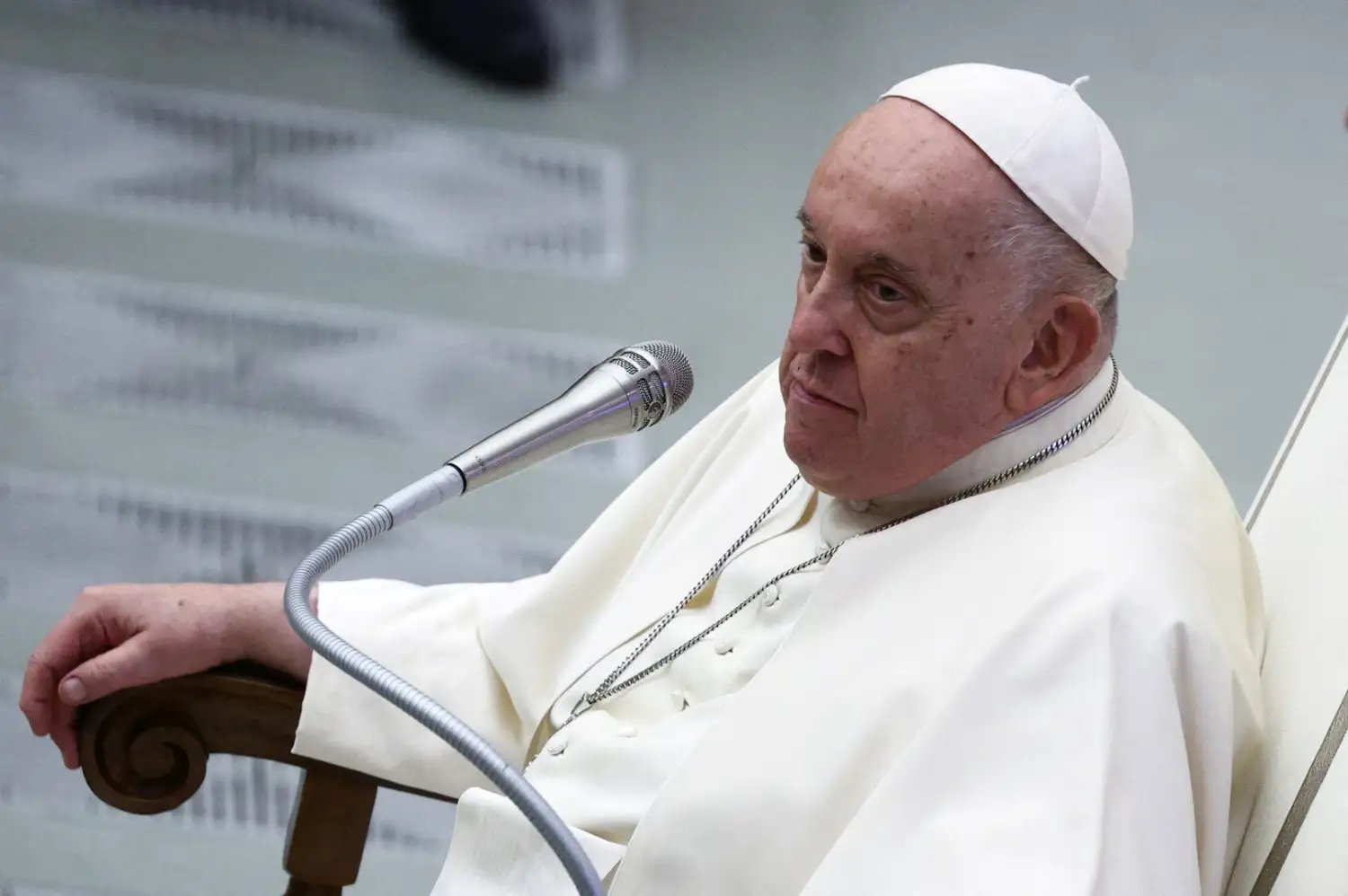 El papa Francisco está internado desde el 14 de febrero.