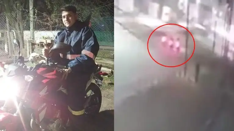 Delincuentes mataron a balazos a Nicolás Almirón para robarle la moto cuando iba a trabajar.