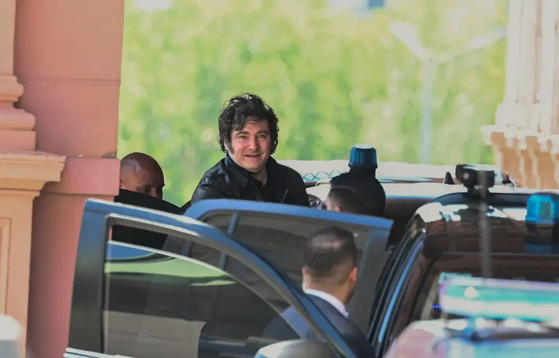 El Presidente Javier Milei.
