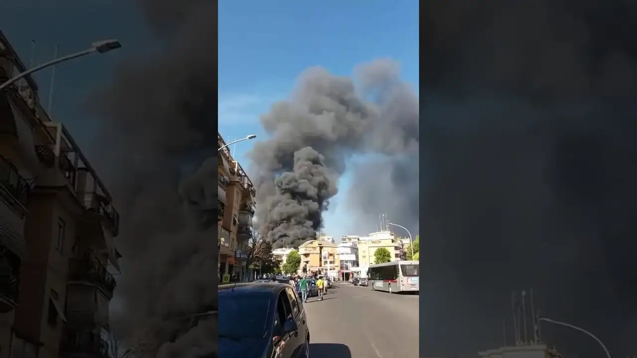 Alerta en Roma por incendio y explosión en El Vaticano