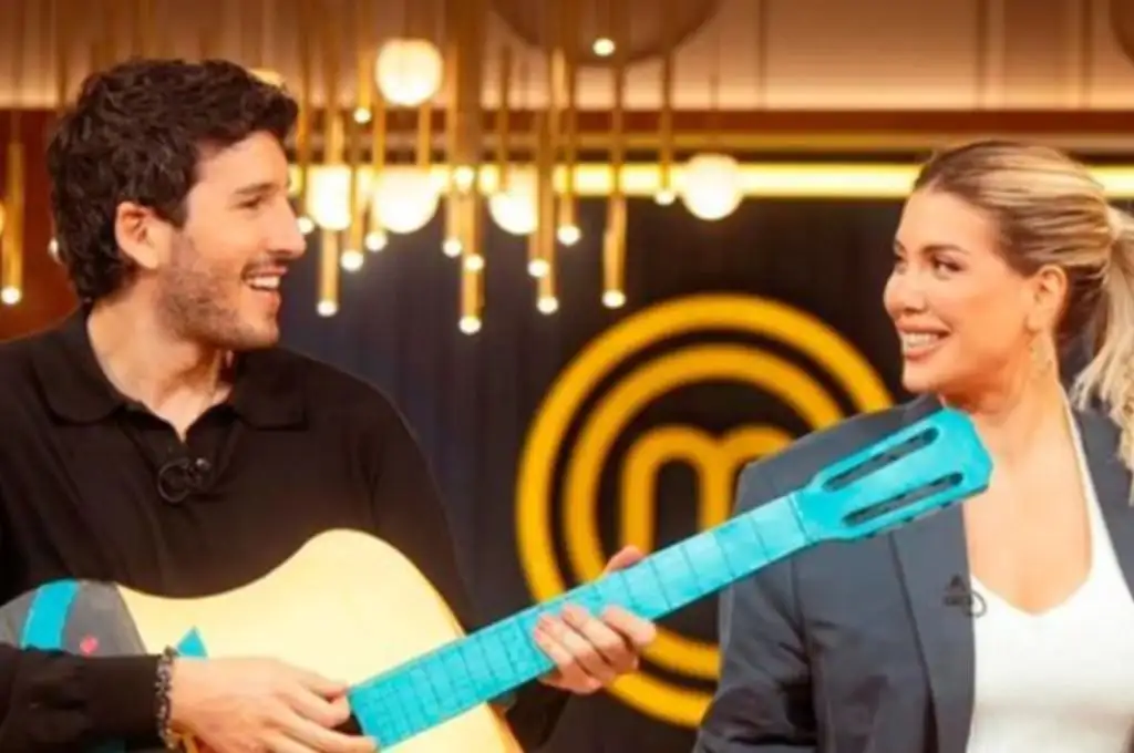 Sebastián Yatra visitó Masterchef Celebrity