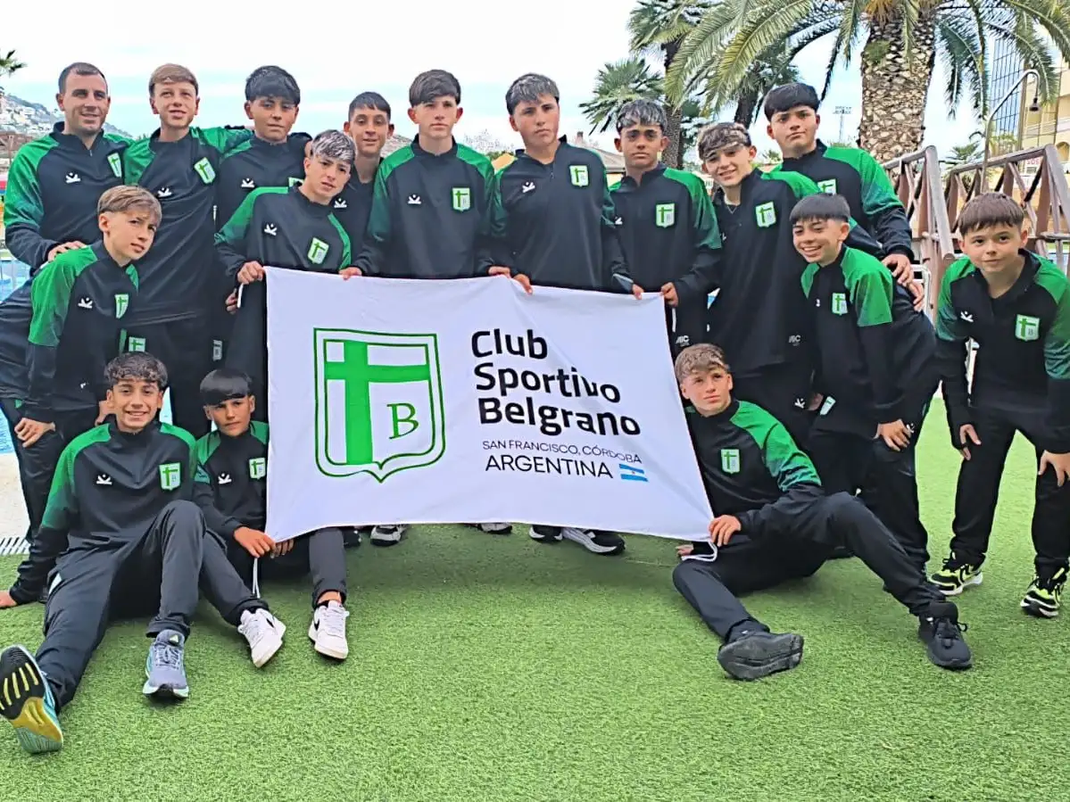 Los "pibes" de la "verde" ya están en Europa.