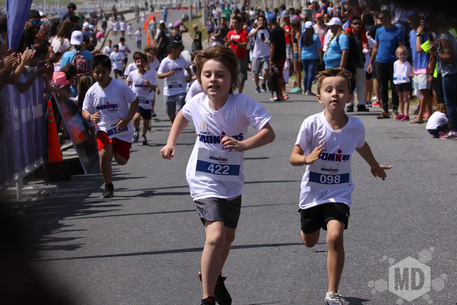 El IronKids sirvió de previa