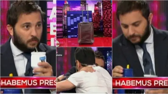 Diego Brancatelli, tras la elección de Macri como presidente: chicana de Intratables, particular reacción y blooper