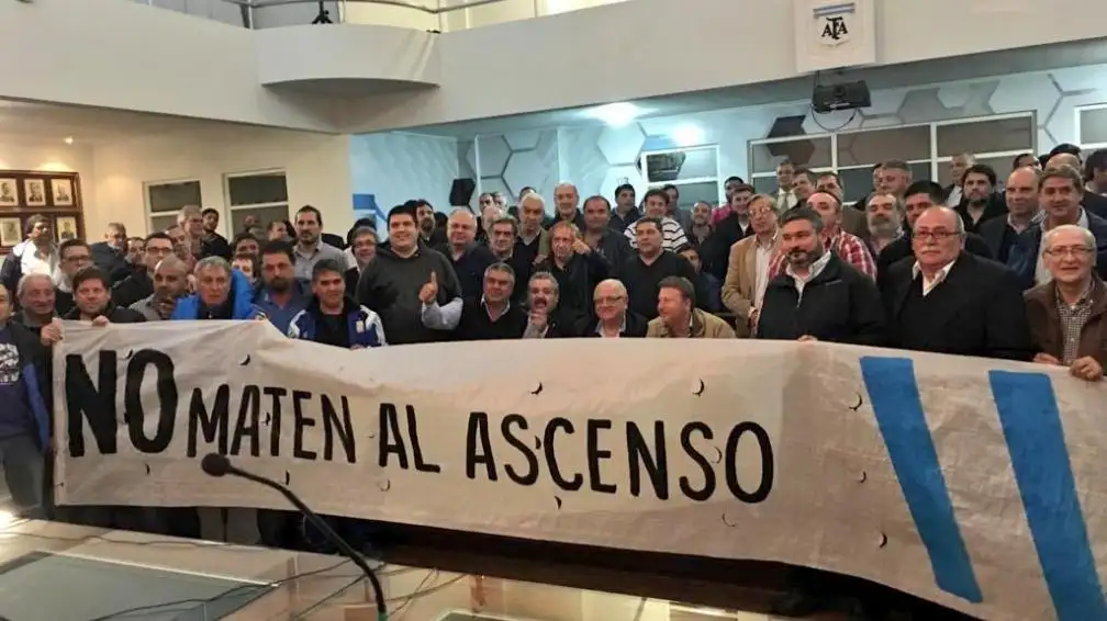 El Ascenso se planta y dice que el fútbol seguirá parado