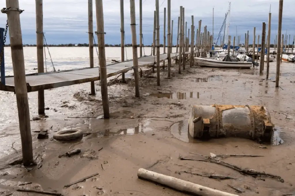El río Paraná creció en Entre Ríos, pero esperan que siga bajo durante 2021
