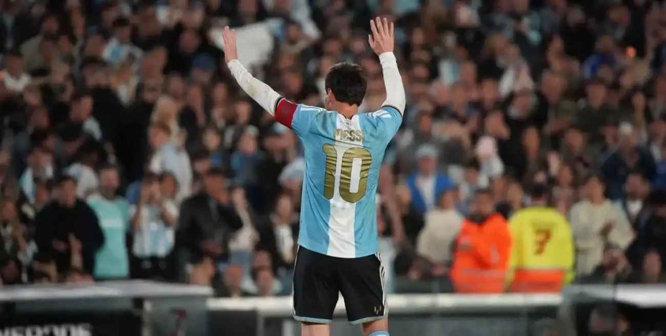 Partido despedida de Lionel Messi con la Selección Argentina. Foto: Fernando Nicola
