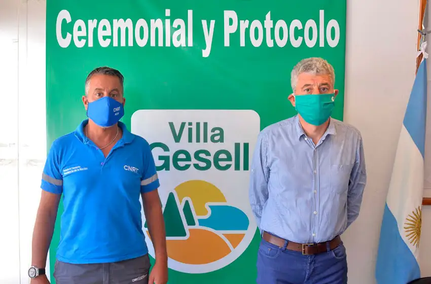 Regulación del transporte: la CNRT se reunió con el intendente de Villa Gesell