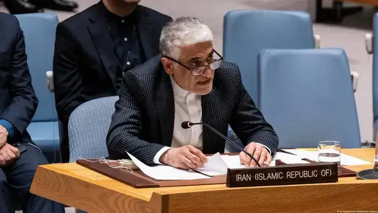 Amir-Saeid Iravani, representante de Irán ante la ONU.