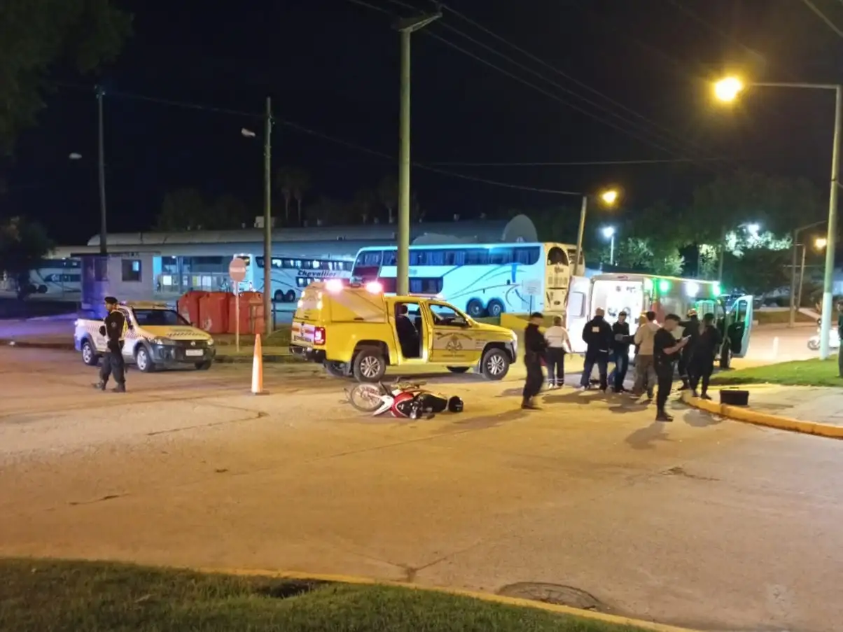 Servicios de emergencias atendieron a los heridos.