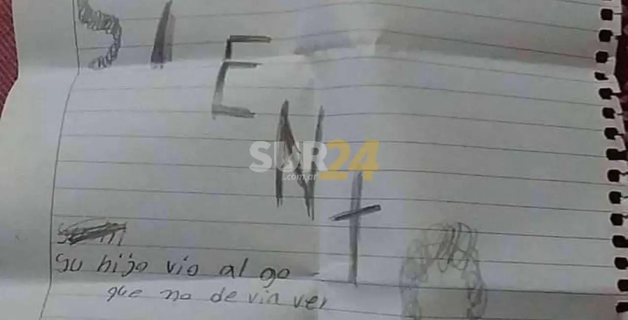 Encontró a su hijo muerto junto a una carta: “Lo siento, su hijo vio algo que no debía ver”