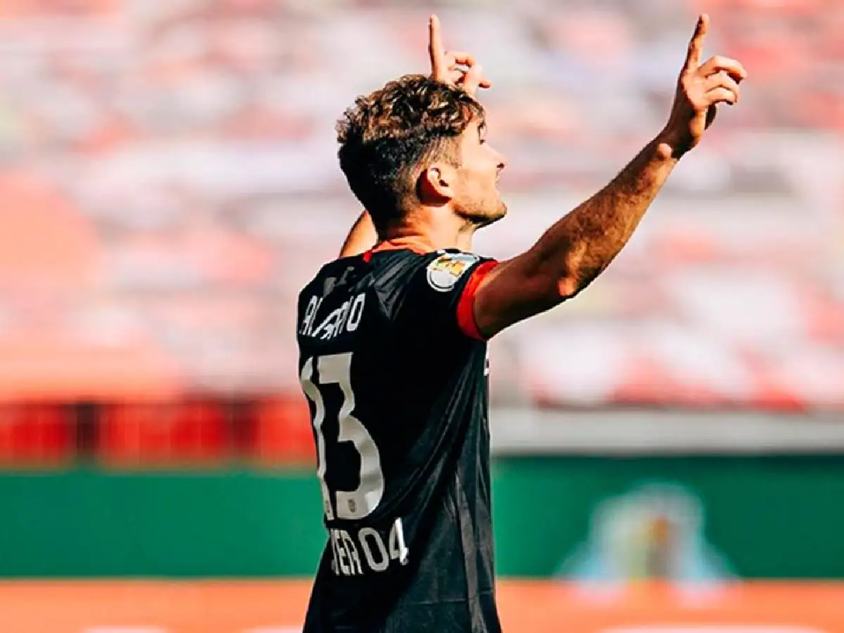 Gol de Alario en la aplastante victoria de Bayer Leverkusen