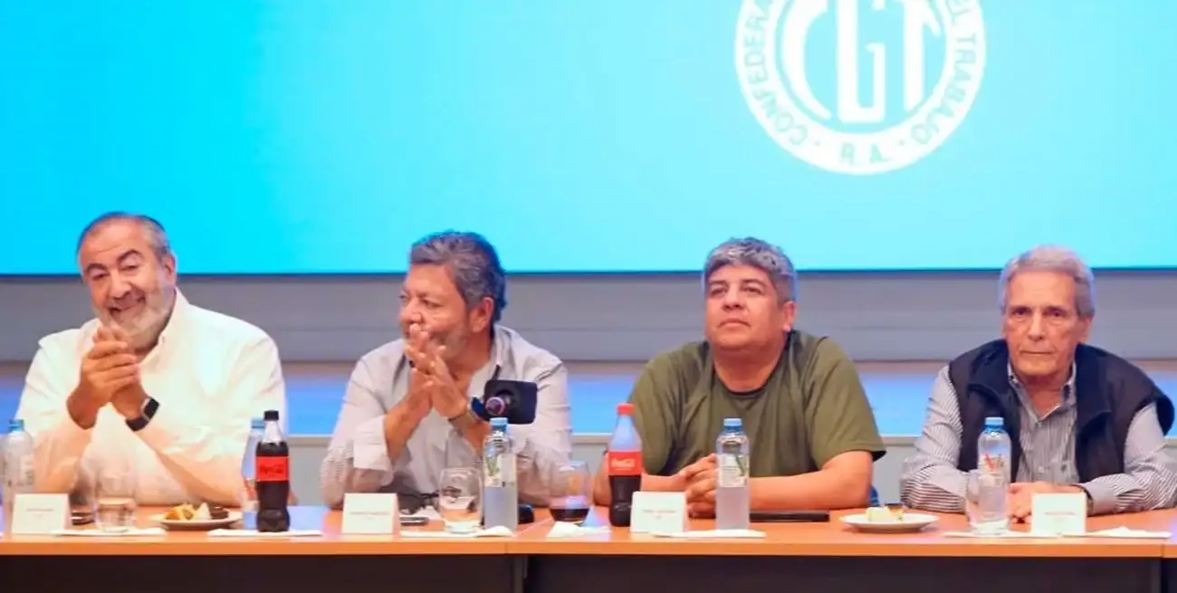 Los popes de la CGT anunciaron la medida de fuerza contra las medidas de Milei.