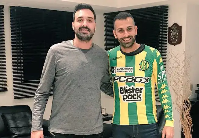 Arco cubierto: llegó Luciano Pocrnjic a Aldosivi