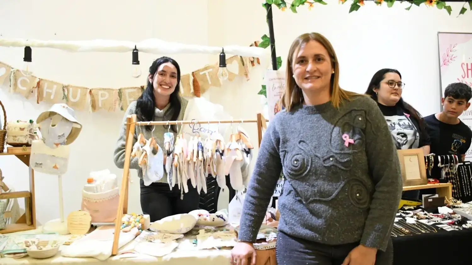 feria de mujeres emprendedoras, en el centro cultural
