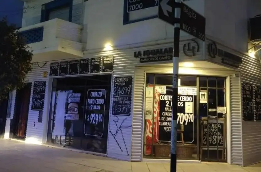 Se cortó las manos por un poco de alcohol: otro robo a la carnicería