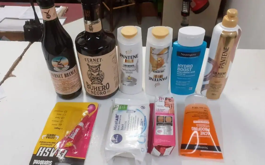 Los productos valían más de 60 mil pesos.