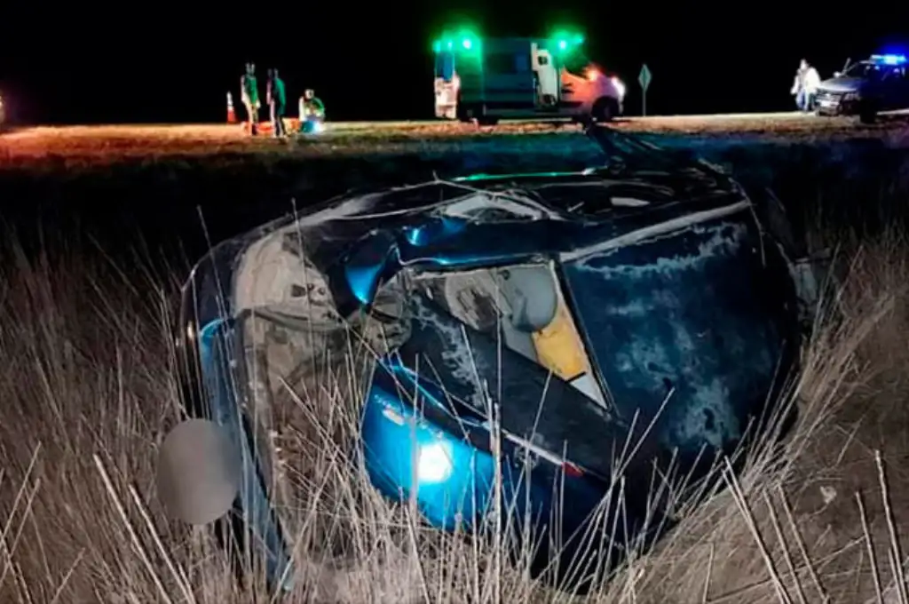Vuelco ruta 102