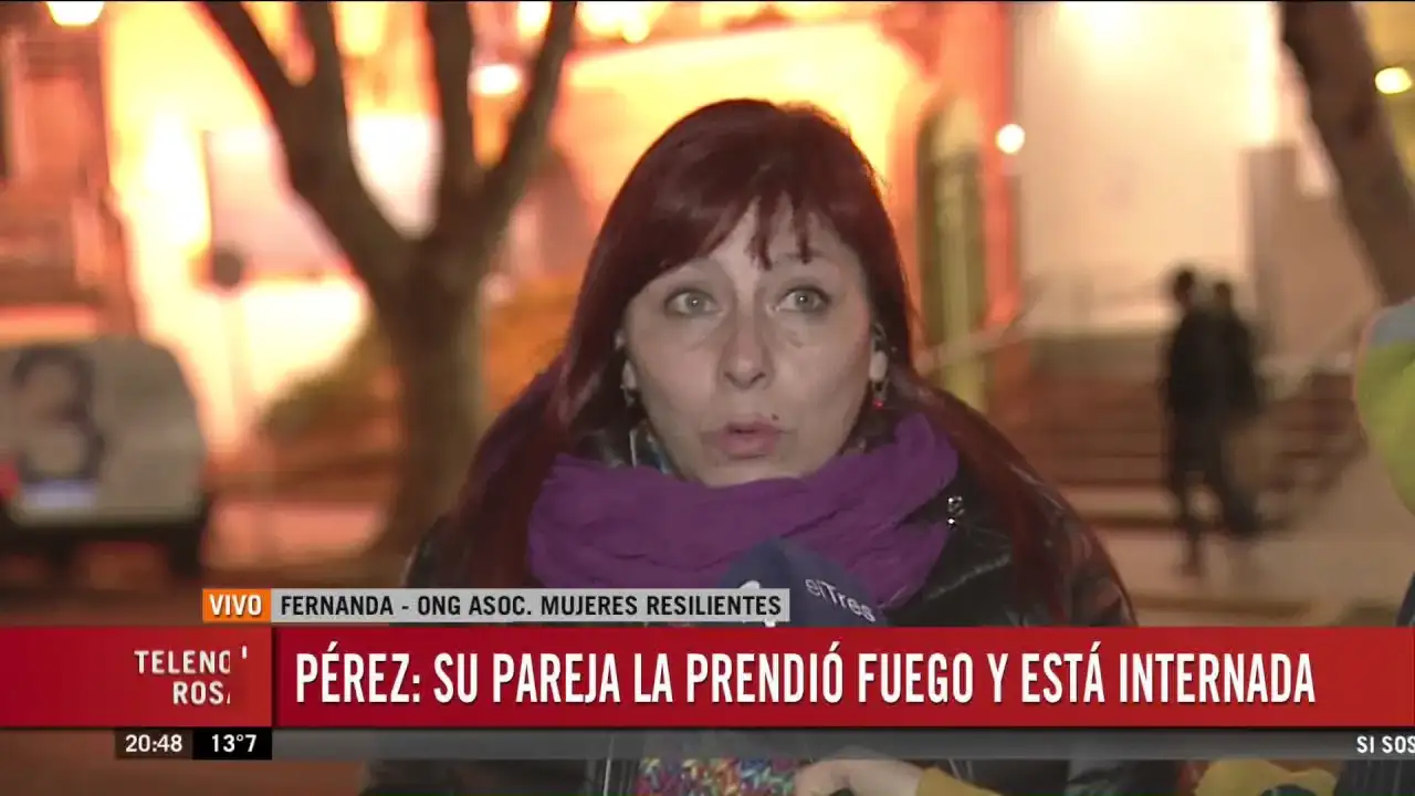 Horror en Pérez: un hombre prendió fuego a su pareja