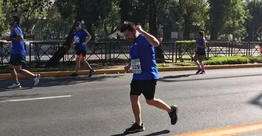 Chile: nueve maratonistas internados y uno fallecido por deshidratación