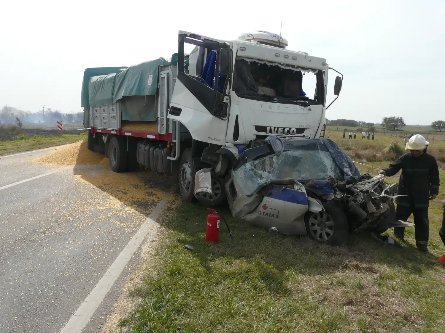 Trágico accidente a la altura de Monigotes
