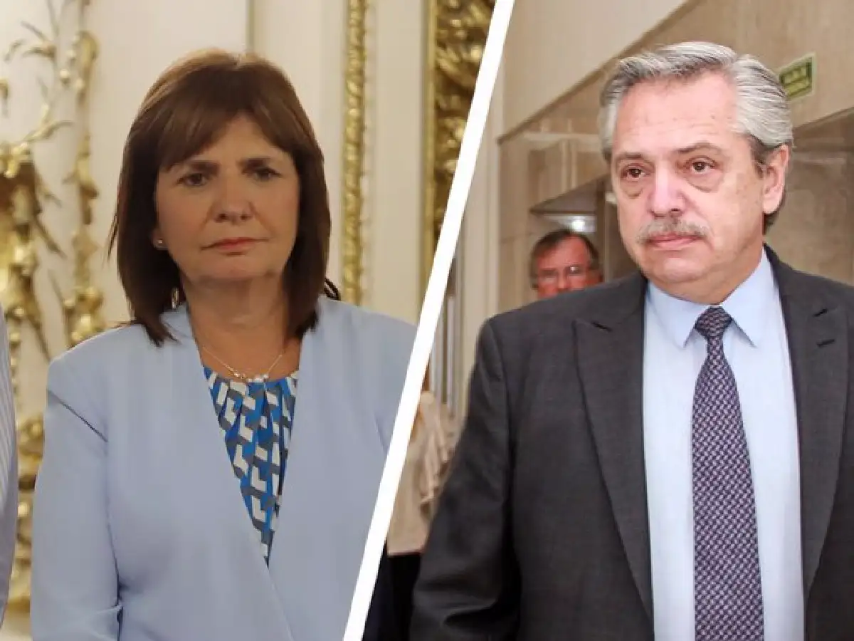 Patricia Bullrich y Alberto Fernández se cruzaron por el narcotráfico