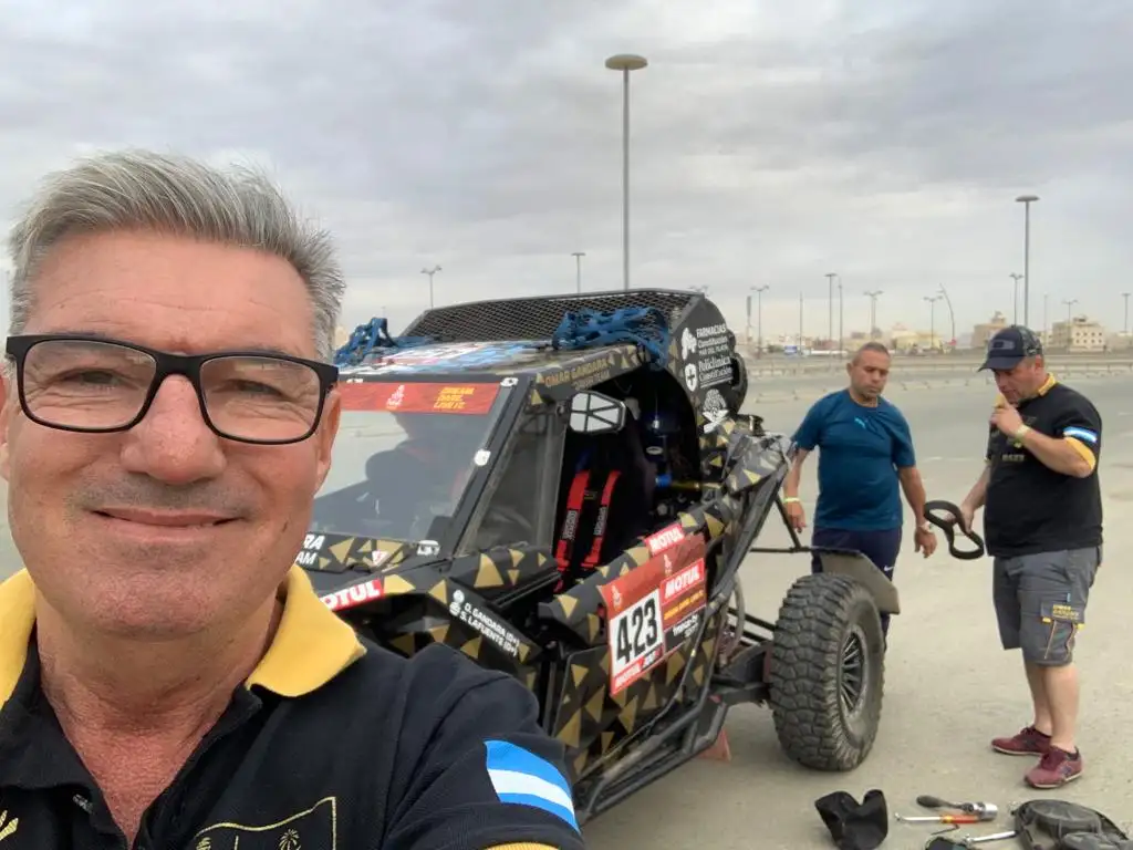 Gándara piensa en el Dakar Experience