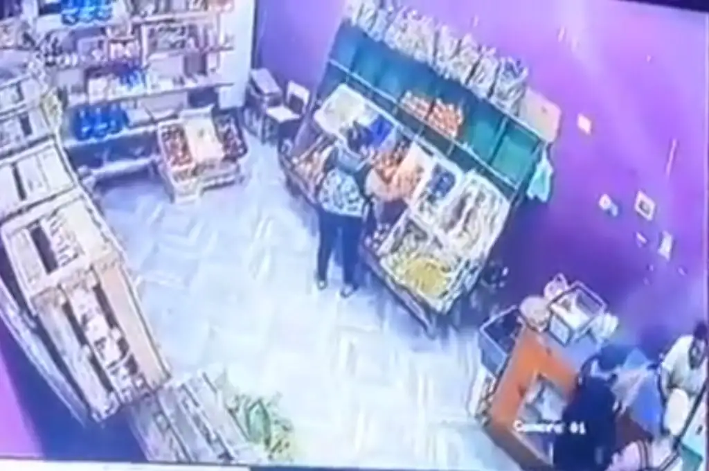 Verdulero baleado
