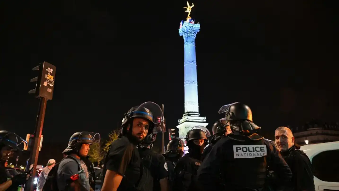 Hubo incidentes en París y Lyon. (Foto: AFP).