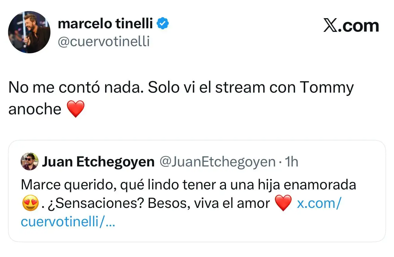 tinelli x - 1