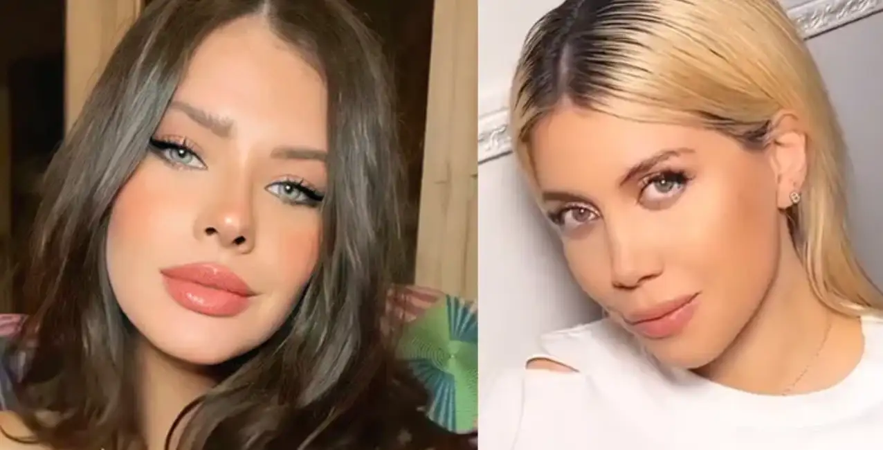 La cantante argentina se vistió muy similar a Wanda Nara para una producción de fotos.