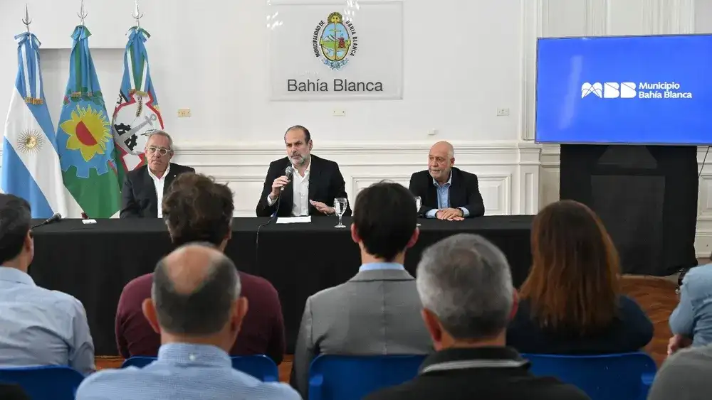 El intendente de Bahía Blanca, Federico Susbielles.