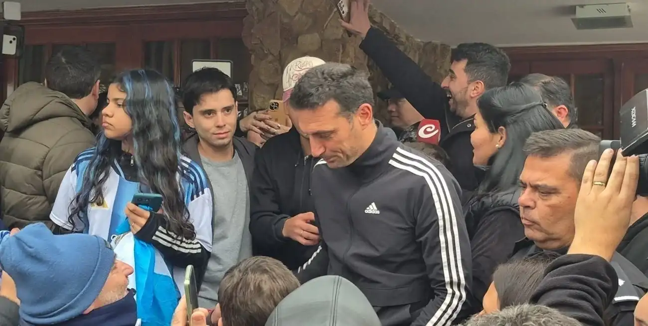 Scaloni en Pujato