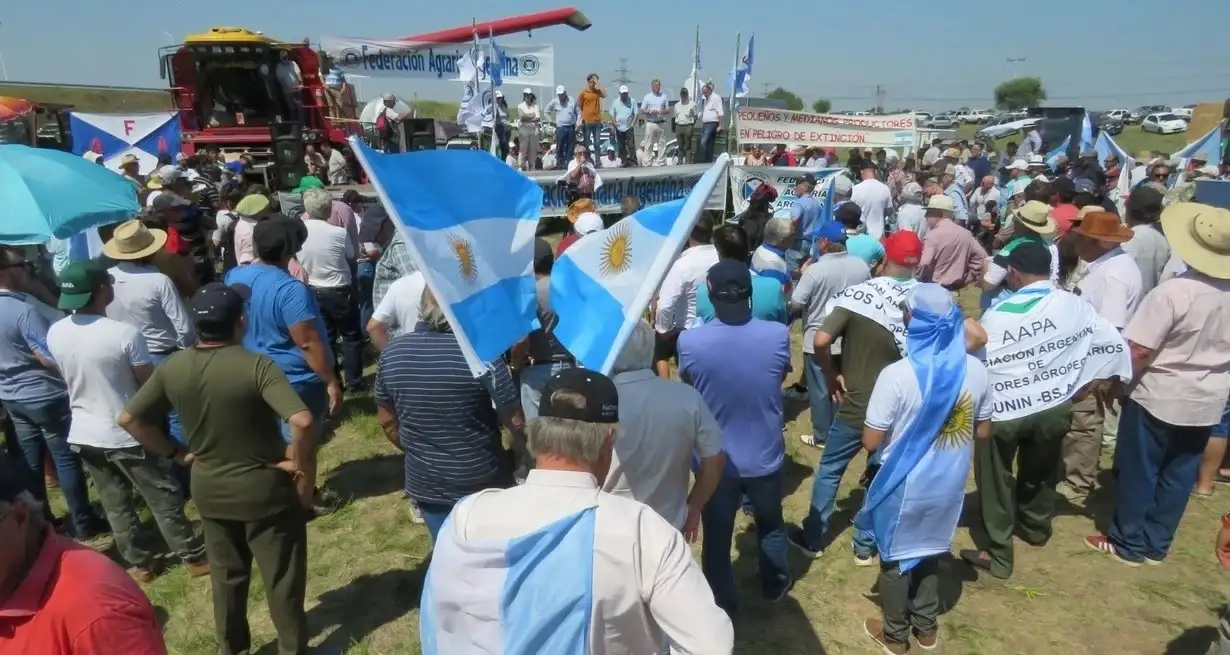 Sequía: el campo marchará a Buenos Aires