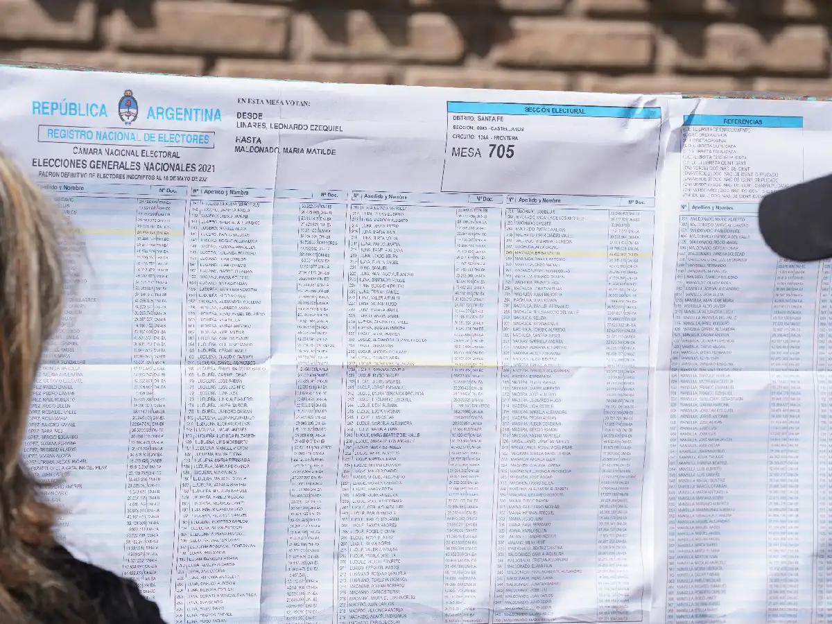 Ya está habilitado el padrón provisorio para las primarias del 13 de agosto