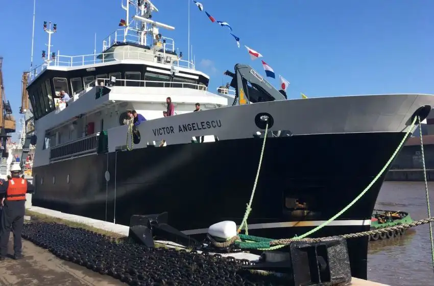 Submarino: se suma al operativo el nuevo buque del INIDEP