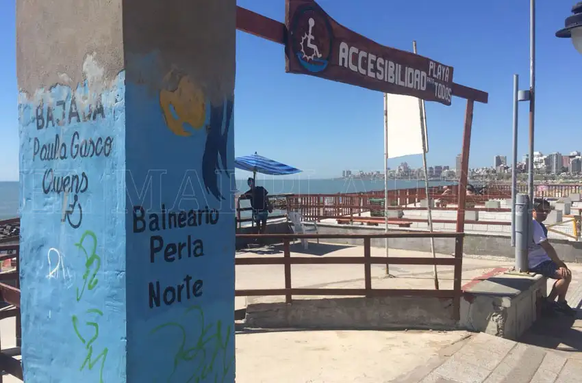 Adecuarán el acceso a la playa de discapacidad