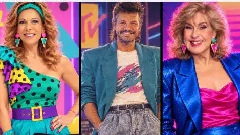 Los famosos viajaron a los 80 con IA y sorprendieron con sus looks retro.